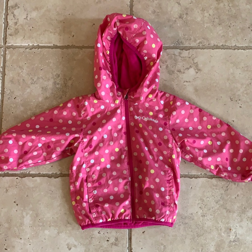 Columbia rain coat